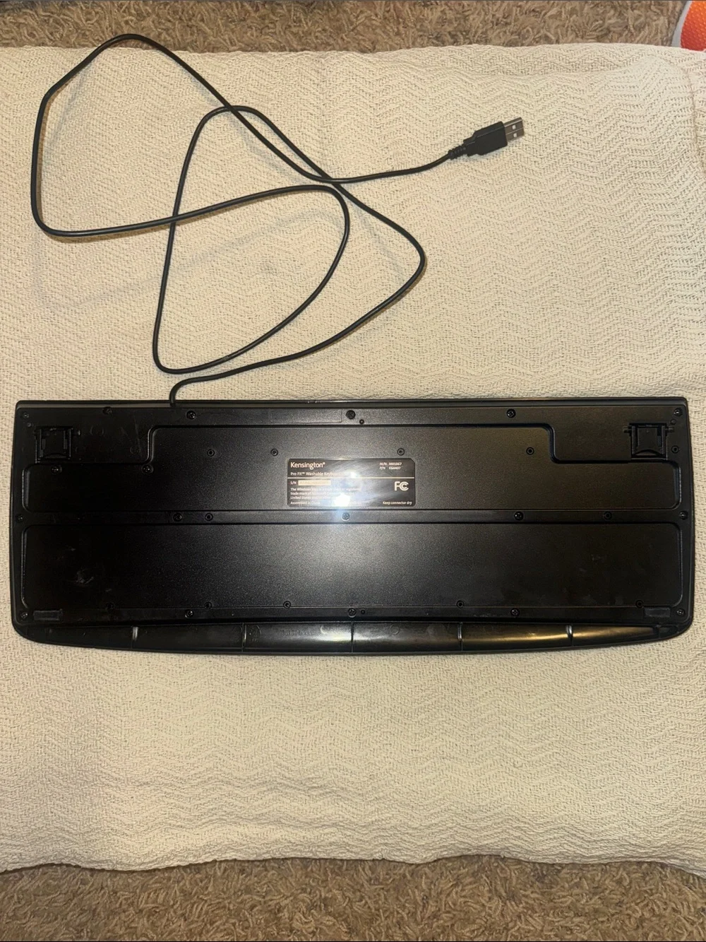 Kensington Black USB Wired Keyboard